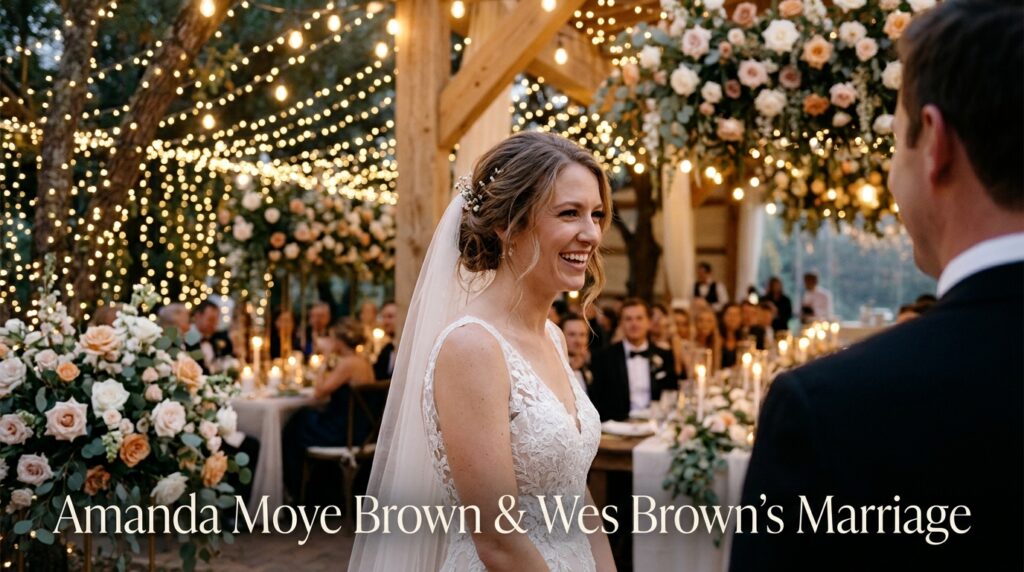 Amanda Moye Brown and Wes Brown's Marriage