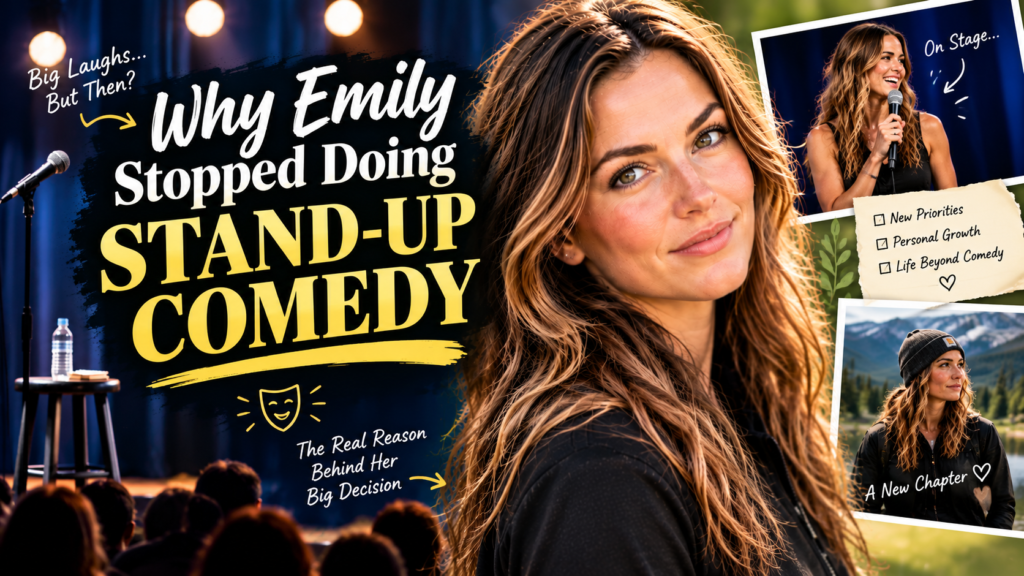 Emily Stopped Doing Stand-Up Comedy