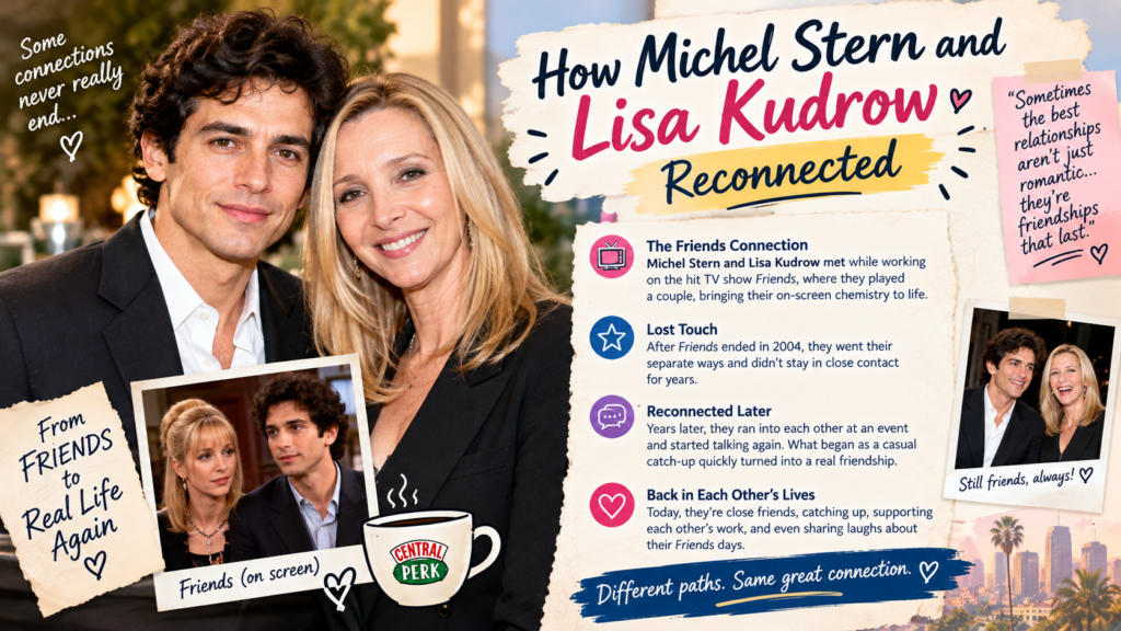How Michel Stern and Lisa Kudrow Reconnected