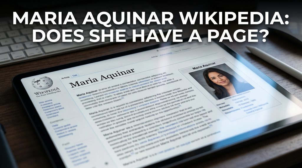 Maria Aquinar Wikipedia Does She Have a Page