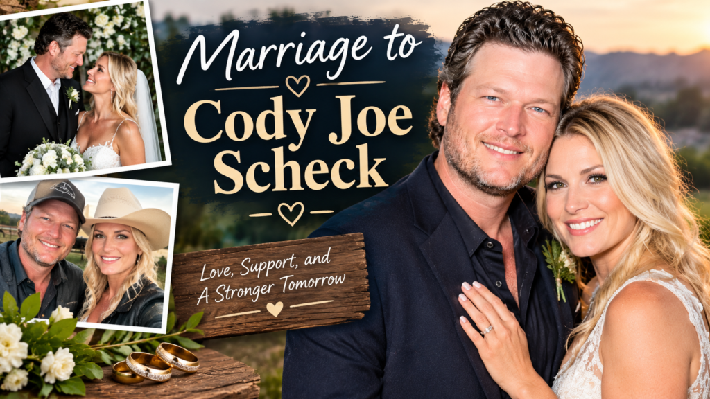 Marriage to Cody Joe Scheck