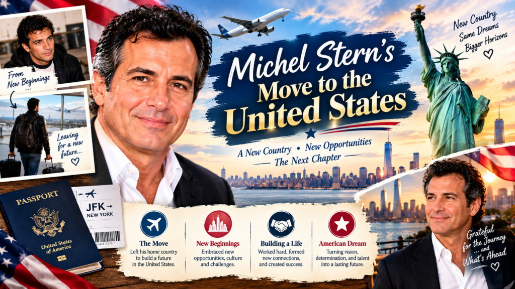 Michel Stern's Move to the United States