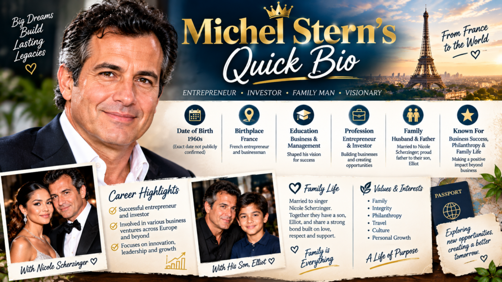 Michel Stern's Quick Bio
