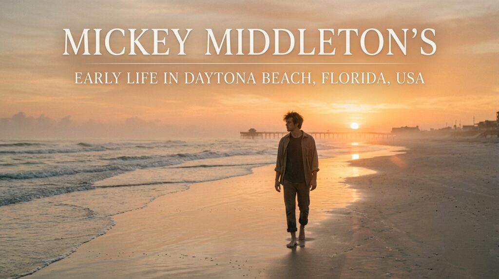 Mickey Middleton's Early Life in Daytona Beach, Florida, USA
