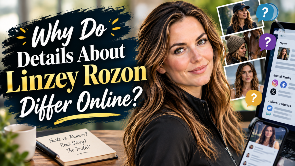 Why Do Details About Linzey Rozon Differ Online