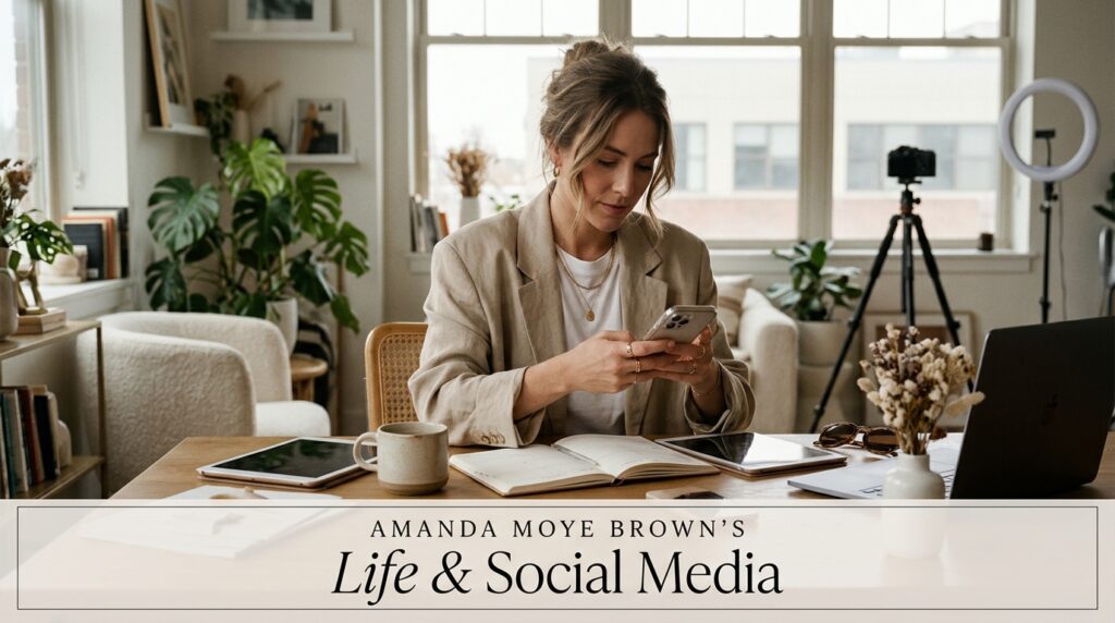 Amanda Moye Brown's Life and Social Media